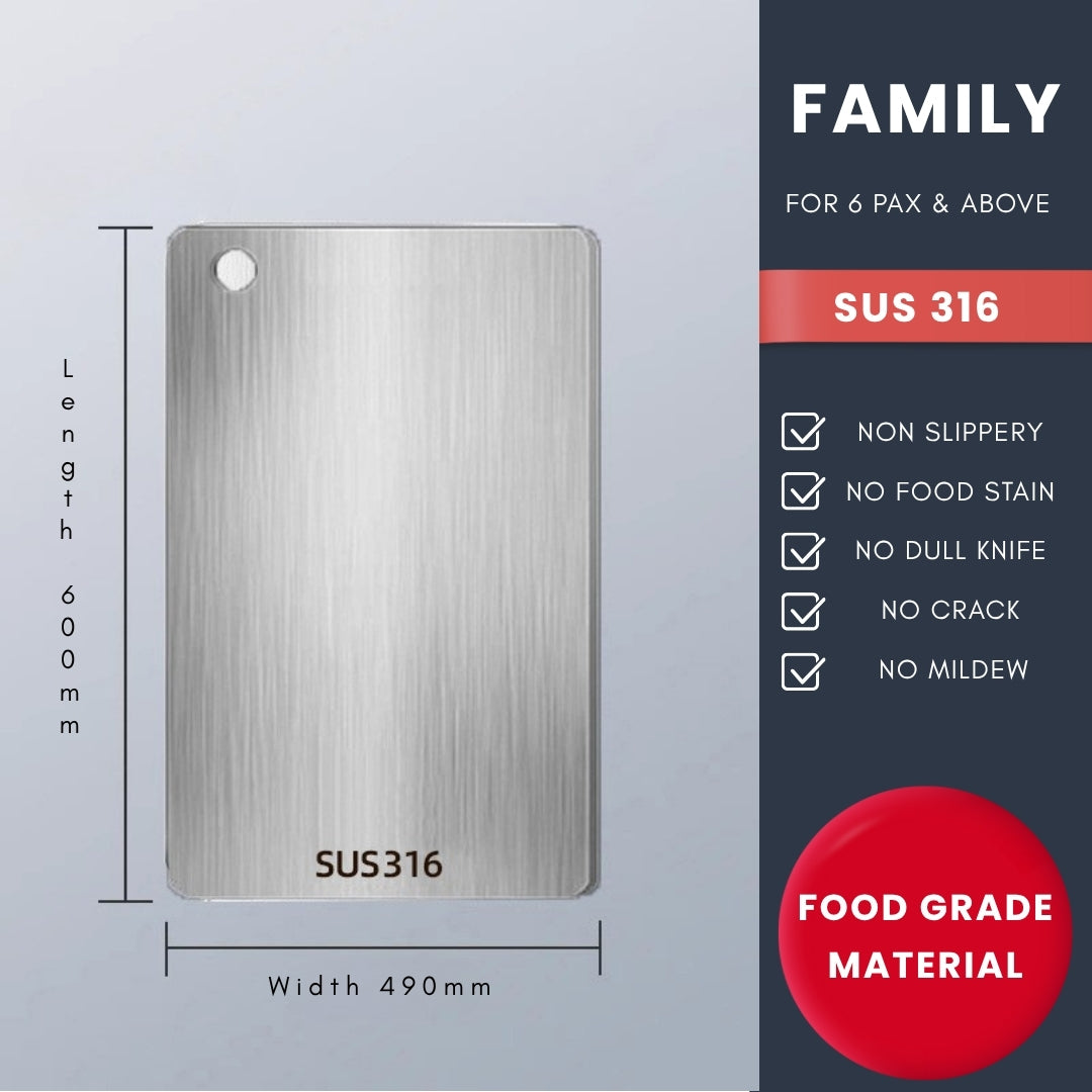 Titanium Antibacterial Thickened Cutting Boards