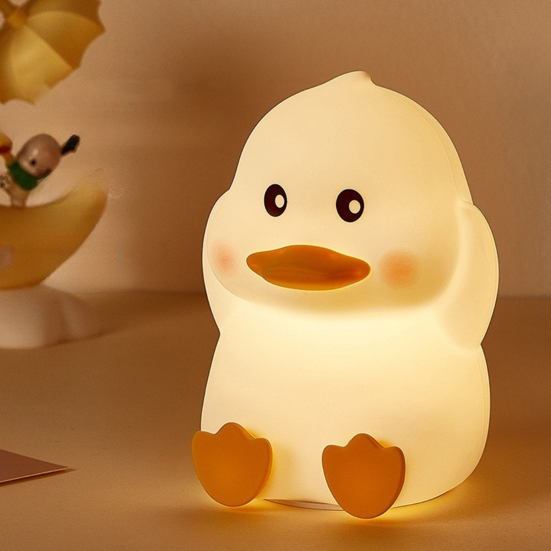 Small Duck Animal Bedside Sleeping Sensor Night Light