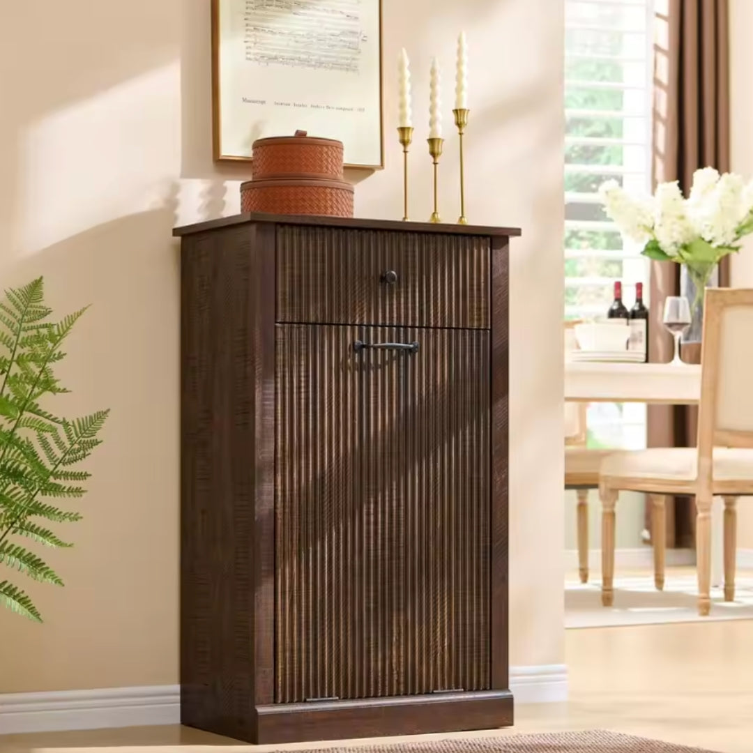 Single/Double Modern Tilt-Out Trash Cabinet Hidden Garbage