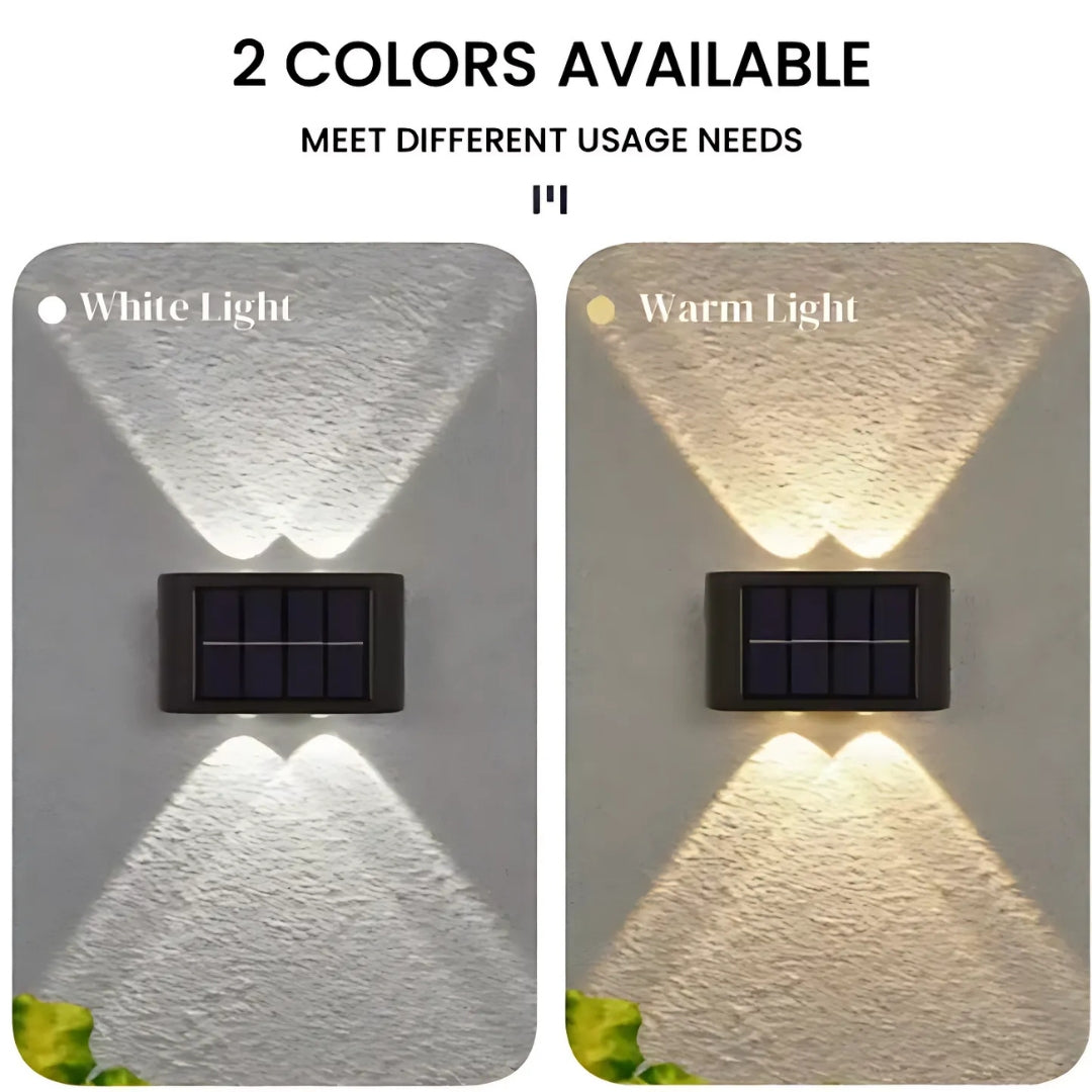 Outdoor Landscape Waterproof Solar Led Wall Lights