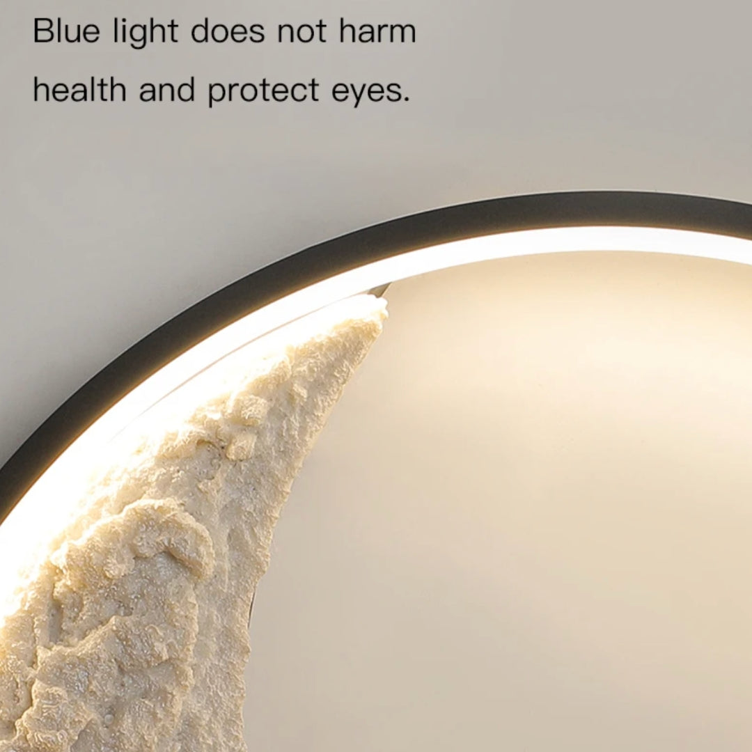 Modern Moonscape LED Wall Mounted Corridor Light