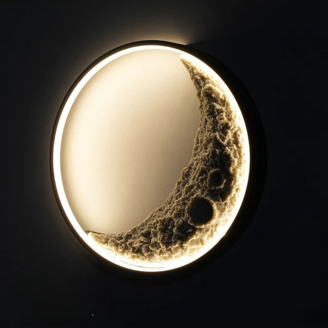 Modern Moonscape LED Wall Mounted Corridor Light