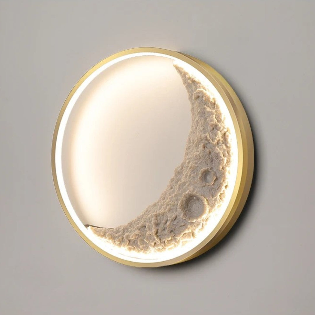Modern Moonscape LED Wall Mounted Corridor Light