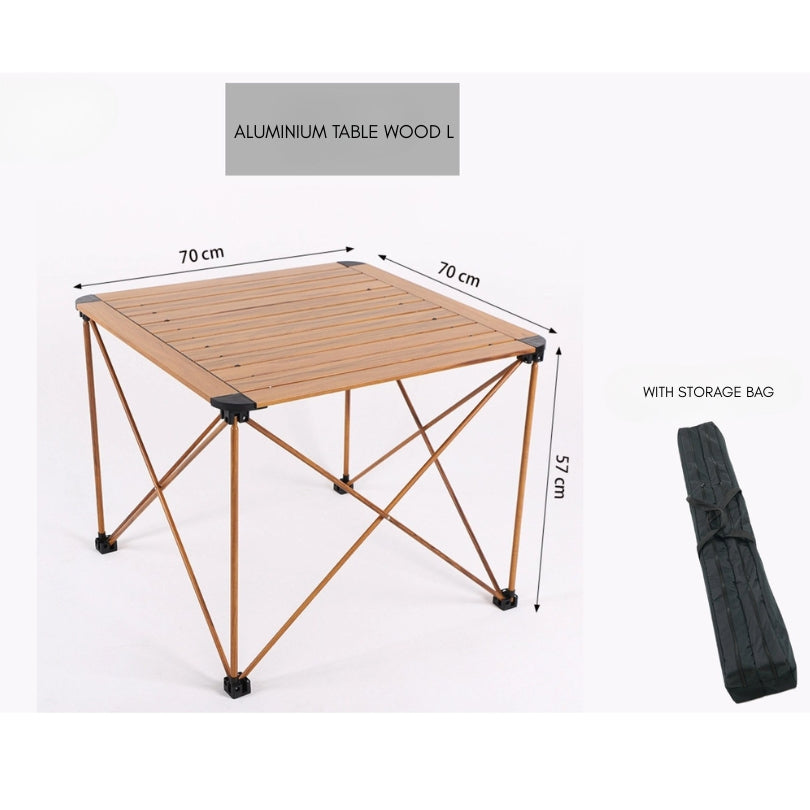 Aluminium Outdoor Foldable Camping Chair with Footrest