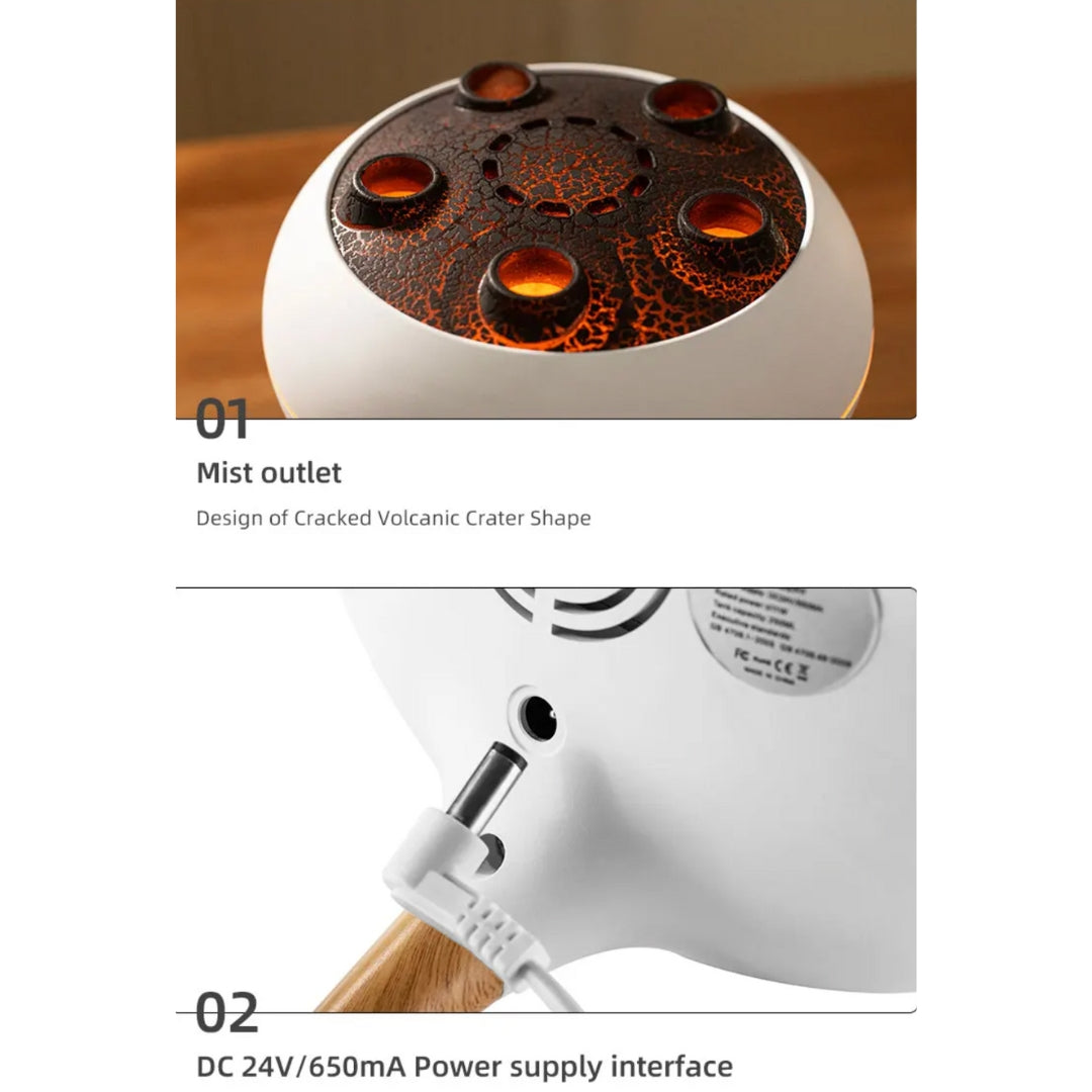 Jellyfish Aromatherapy Air Humidifier Essential Oil Diffuser With  Lights