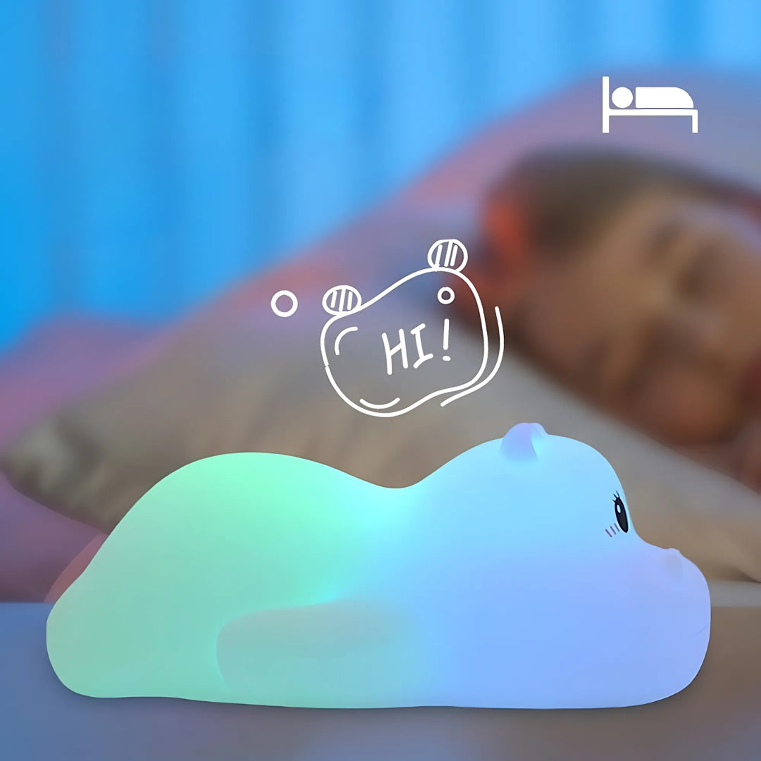 Small Duck Animal Bedside Sleeping Sensor Night Light