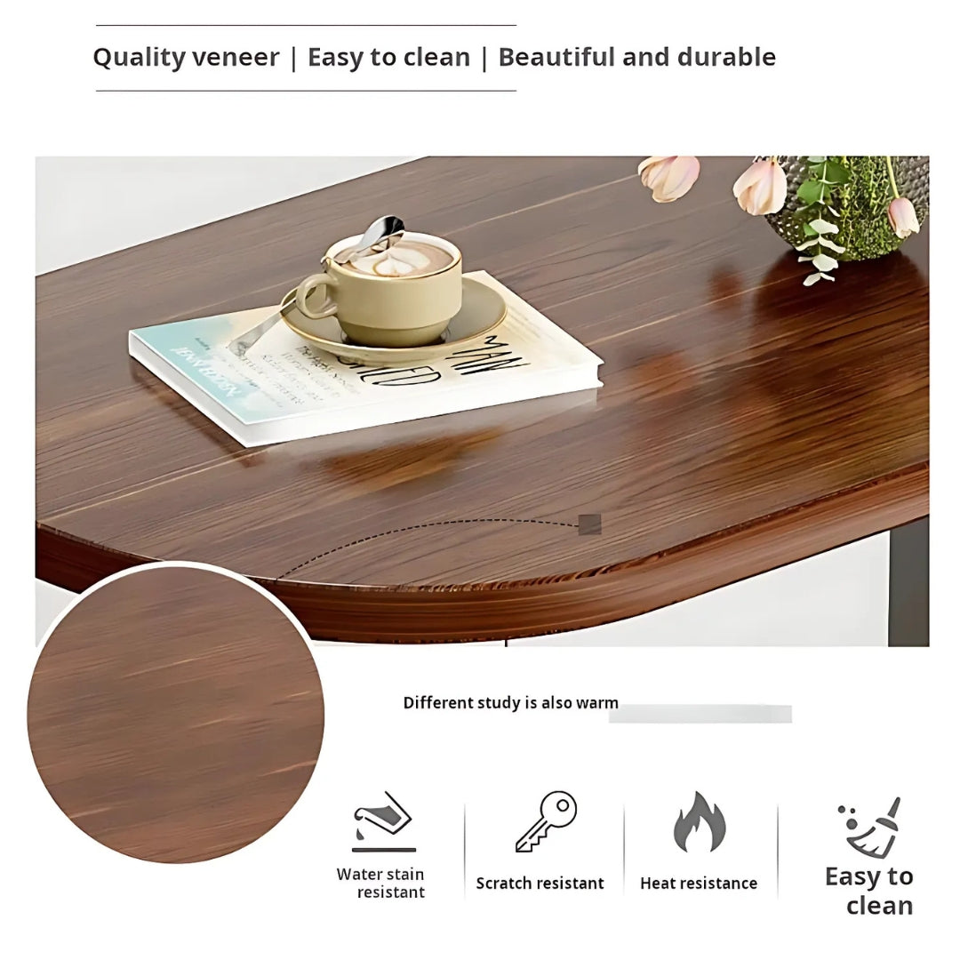 Flip Top C Shaped Bed Side Table Couch Laptop Desk