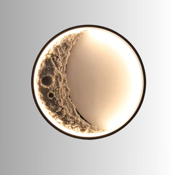 Modern Moonscape LED Wall Mounted Corridor Light