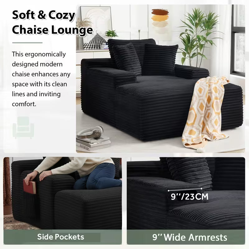 Comfy Flannel Plush Bean Bag Sofa Couch