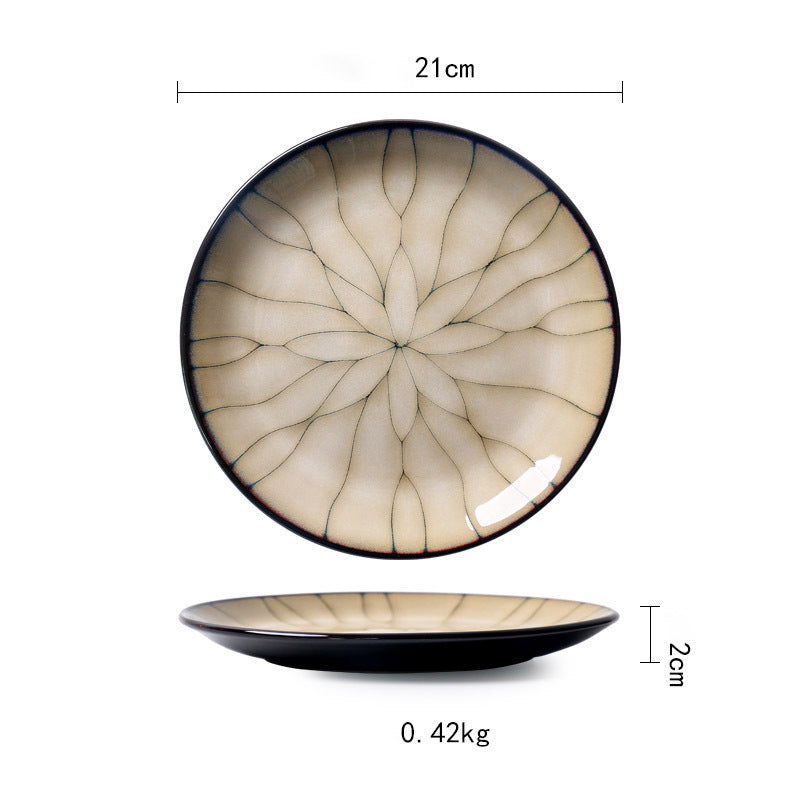 Japanese Ceramic Dinnerware Dish Plate