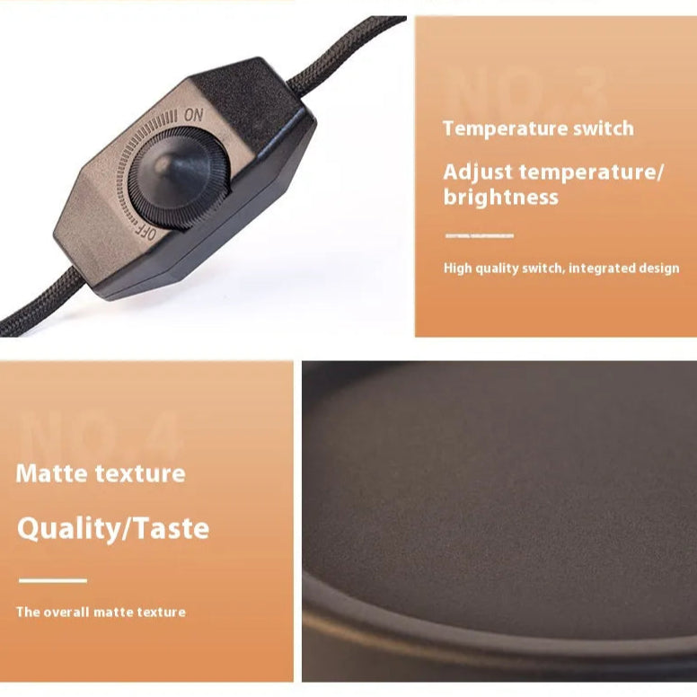 LED Fragrance Candle Warmer Lamp Atmosphere Light