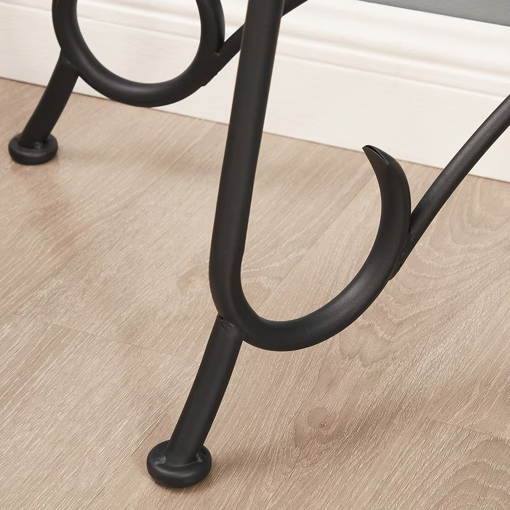 Tempered Glass Surface Console Coffee Table