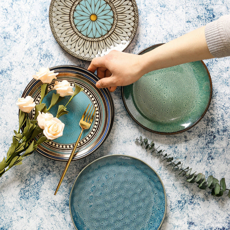 Japanese Ceramic Dinnerware Dish Plate