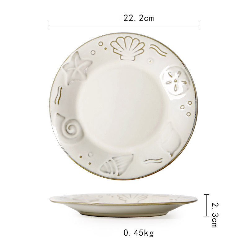 Japanese Ceramic Dinnerware Dish Plate