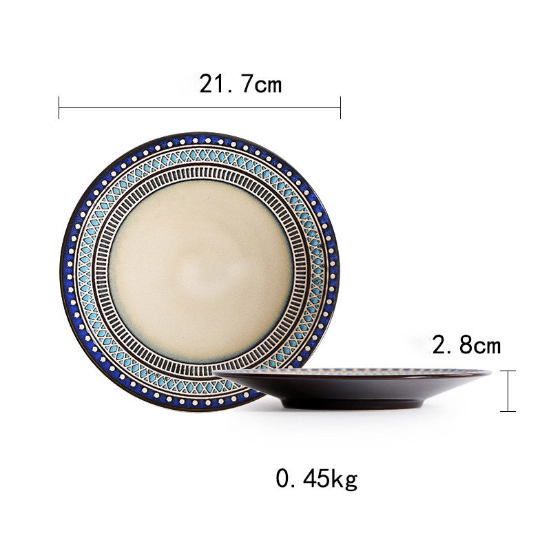 Japanese Ceramic Dinnerware Dish Plate