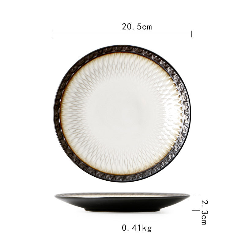 Japanese Ceramic Dinnerware Dish Plate