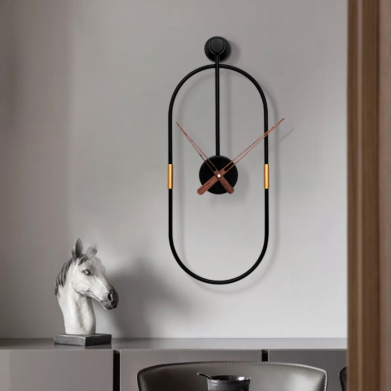 Designer Silent 3D Iron Art Wall Hanging Clock