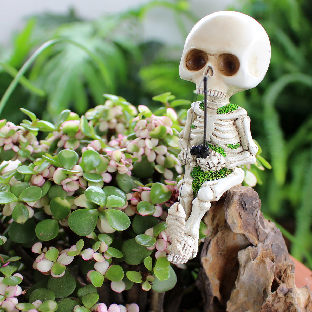 Fishing Skeleton Halloween Festival Ornaments