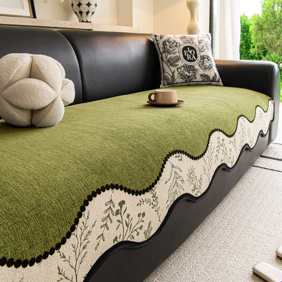 Bohemian Sofa Cushion Couch Cover Living Room