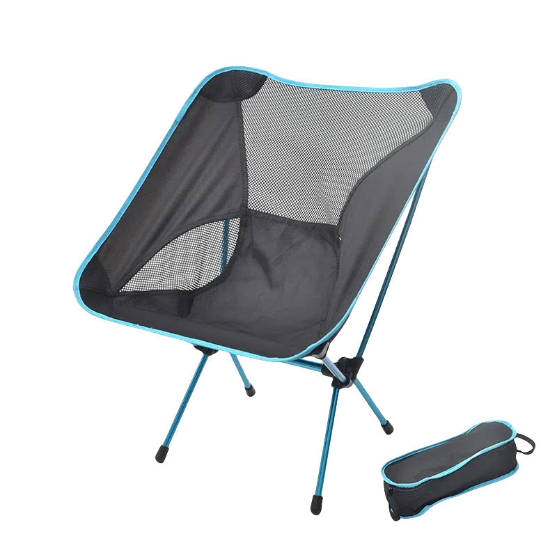 Aluminium Outdoor Foldable Camping Chair with Footrest