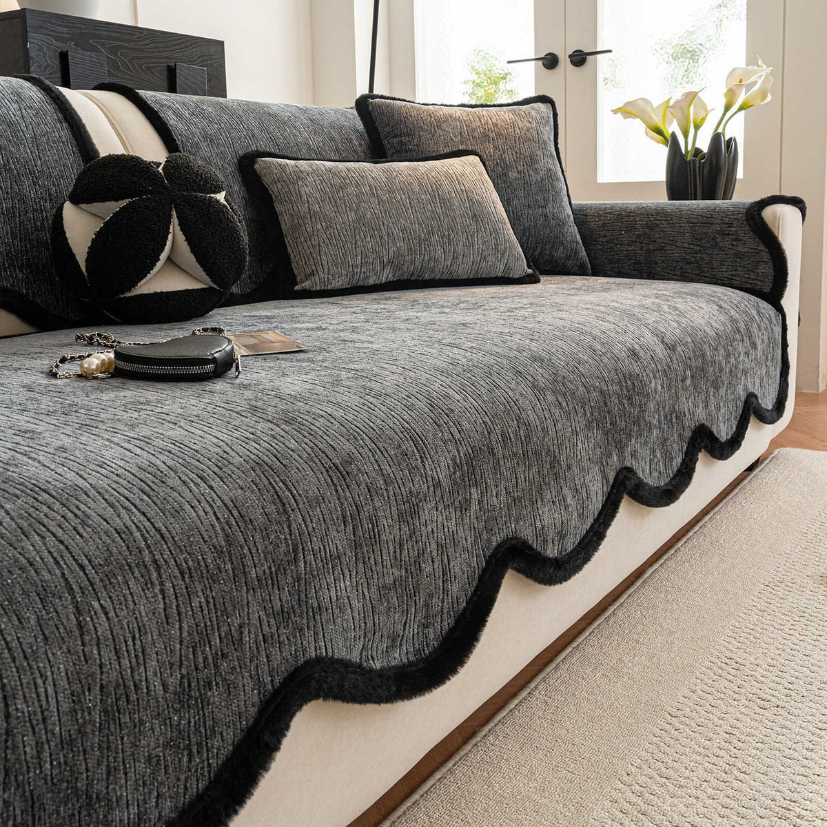 Bohemian Sofa Cushion Couch Cover Living Room
