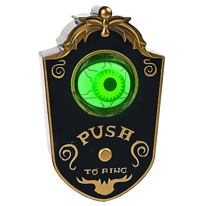 Halloween One-Eyed Ball CCTV Doorbell Haunted House Decoration