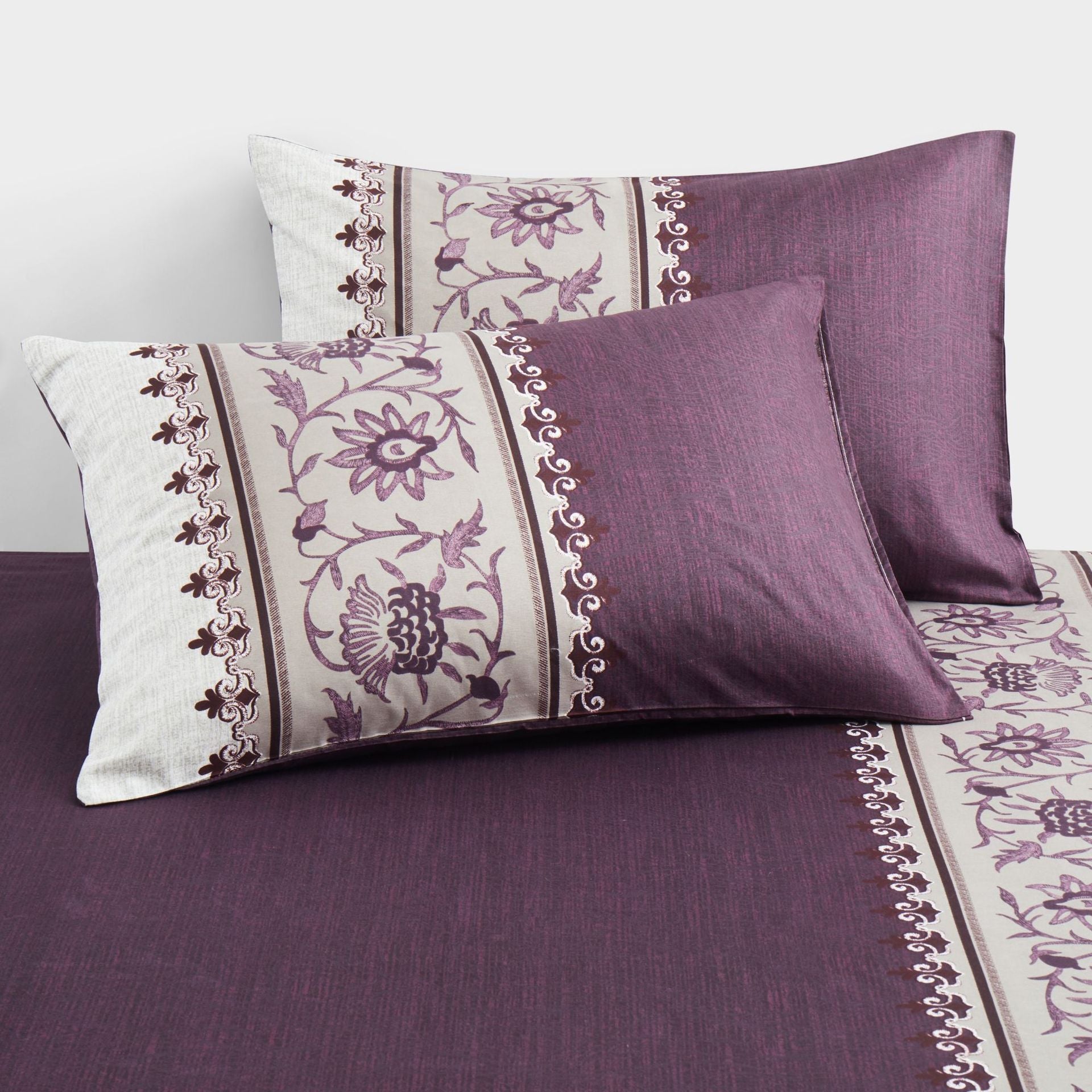 Comfy Farmhouse Boho Printed 3 Pieces Duvet Bedding Set