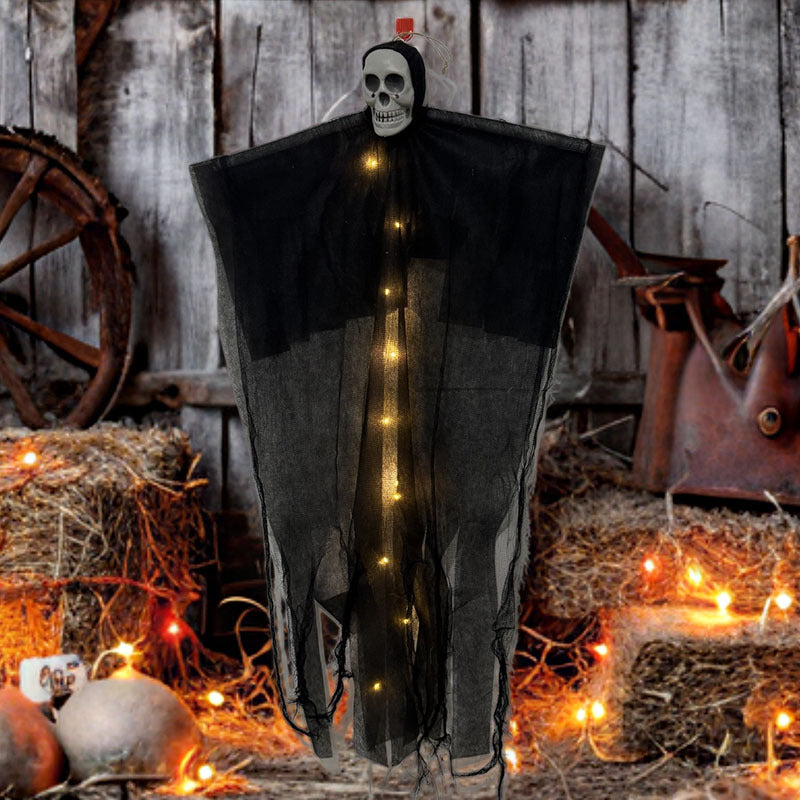 Halloween Luminous Outdoor Courtyard Skull Hanging Ghost