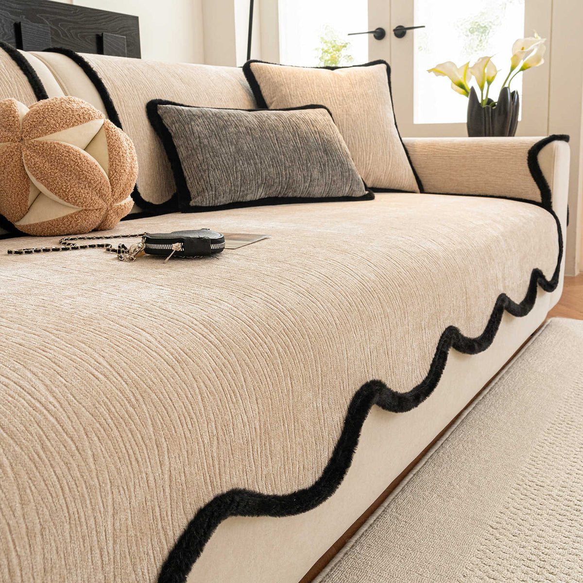 Bohemian Sofa Cushion Couch Cover Living Room