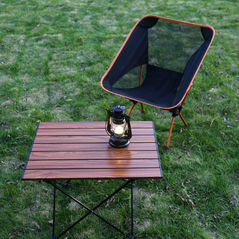 Aluminium Outdoor Foldable Camping Chair with Footrest