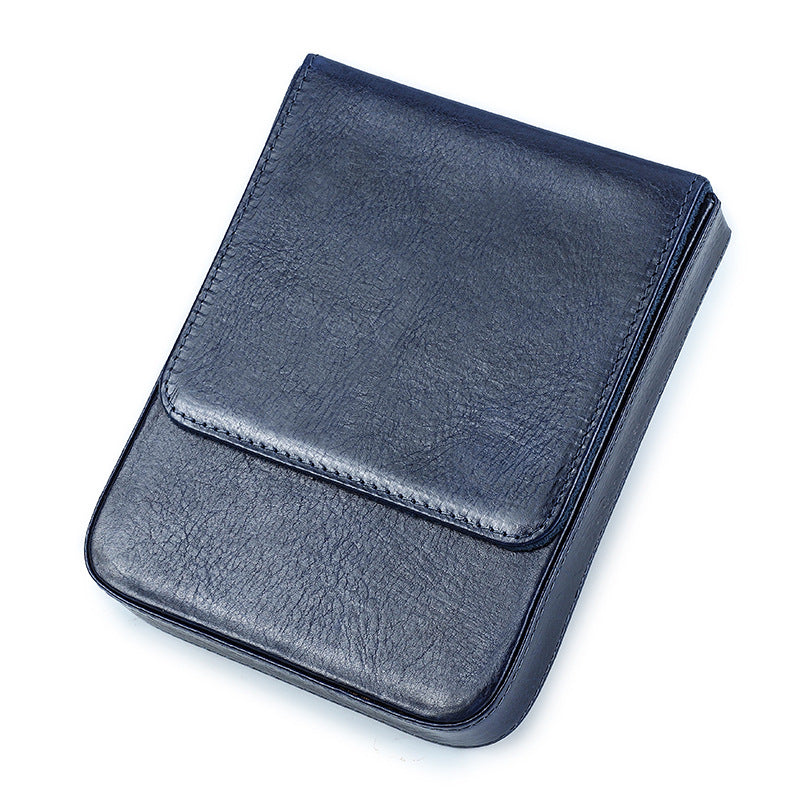 Handmade Leather Fountain Pen Case Organizer Holder