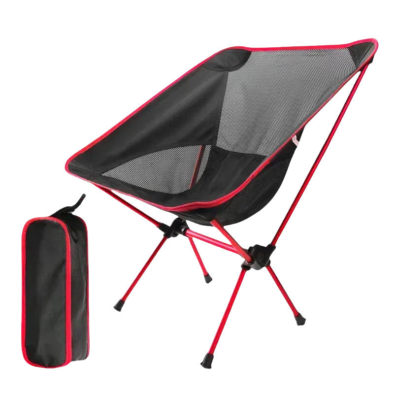 Aluminium Outdoor Foldable Camping Chair with Footrest