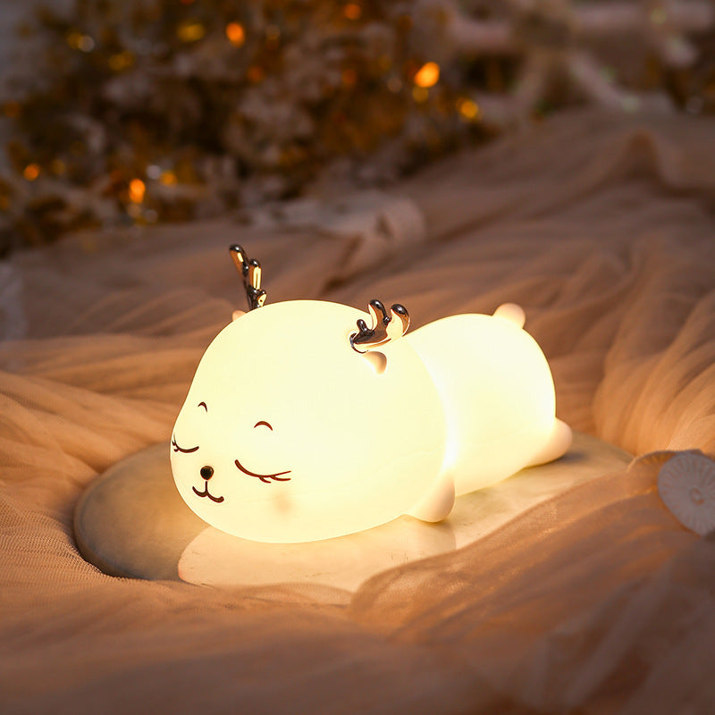 Small Duck Animal Bedside Sleeping Sensor Night Light