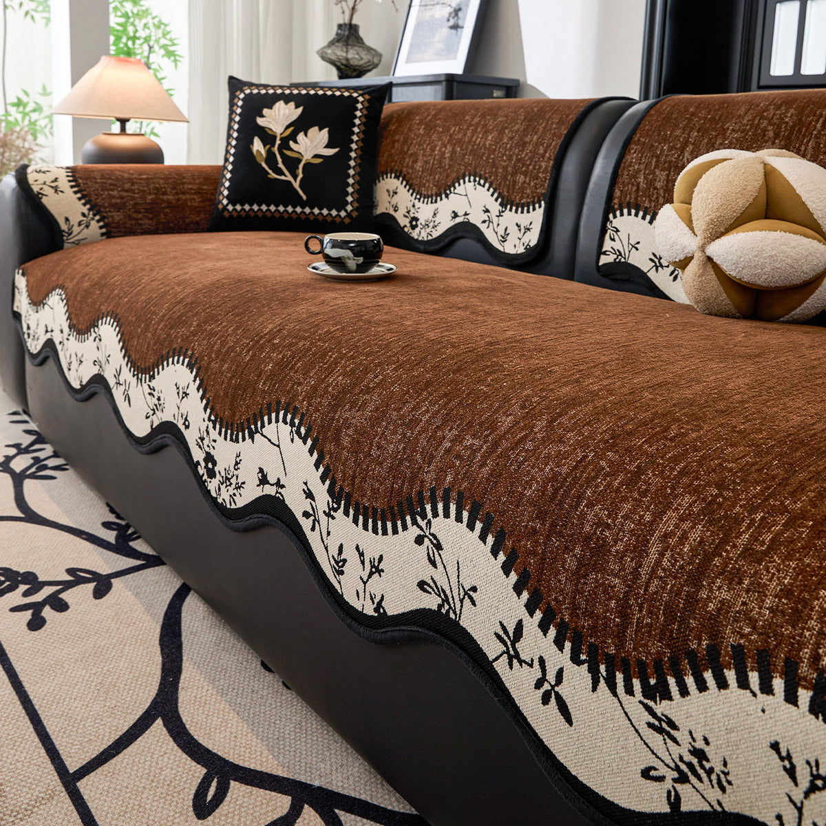 Bohemian Sofa Cushion Couch Cover Living Room