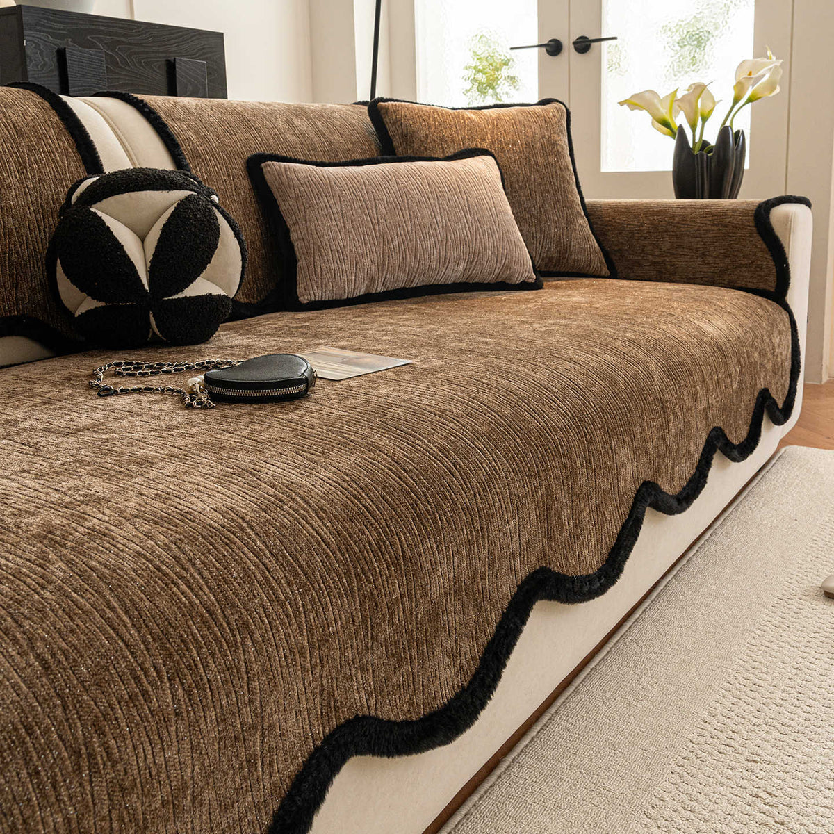 Bohemian Sofa Cushion Couch Cover Living Room