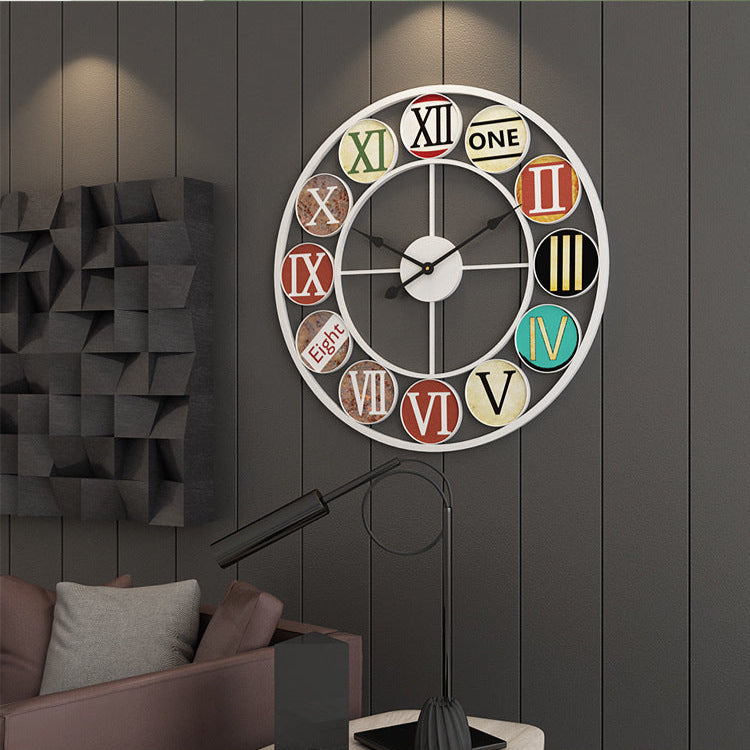 Roman Numeric Large Silent Wall Clock