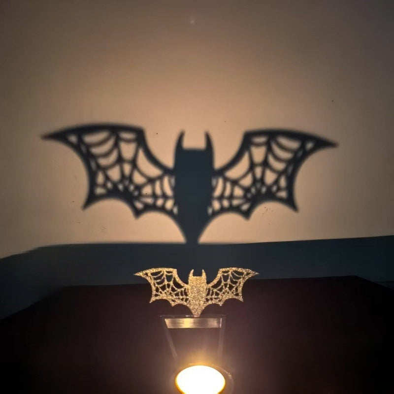 Whimsical Halloween Shadow Stand Candle Holder