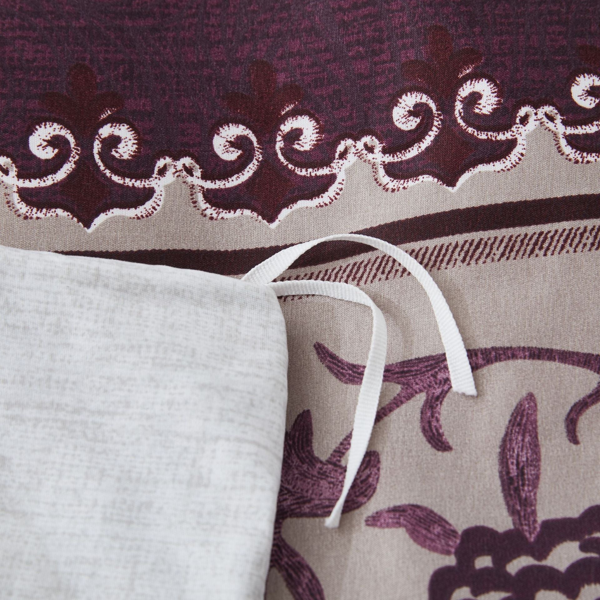 Comfy Farmhouse Boho Printed 3 Pieces Duvet Bedding Set