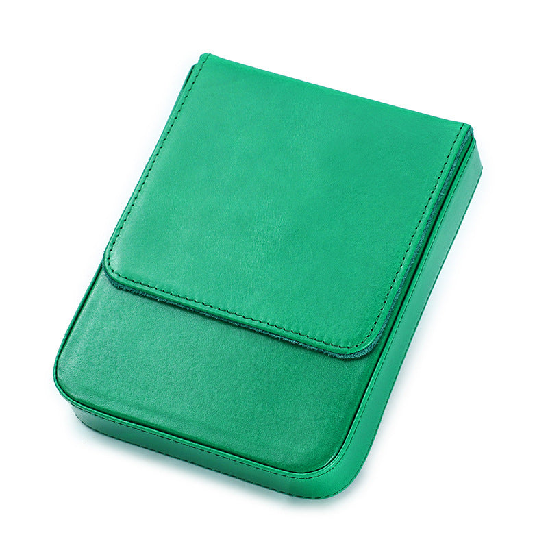 Handmade Leather Fountain Pen Case Organizer Holder