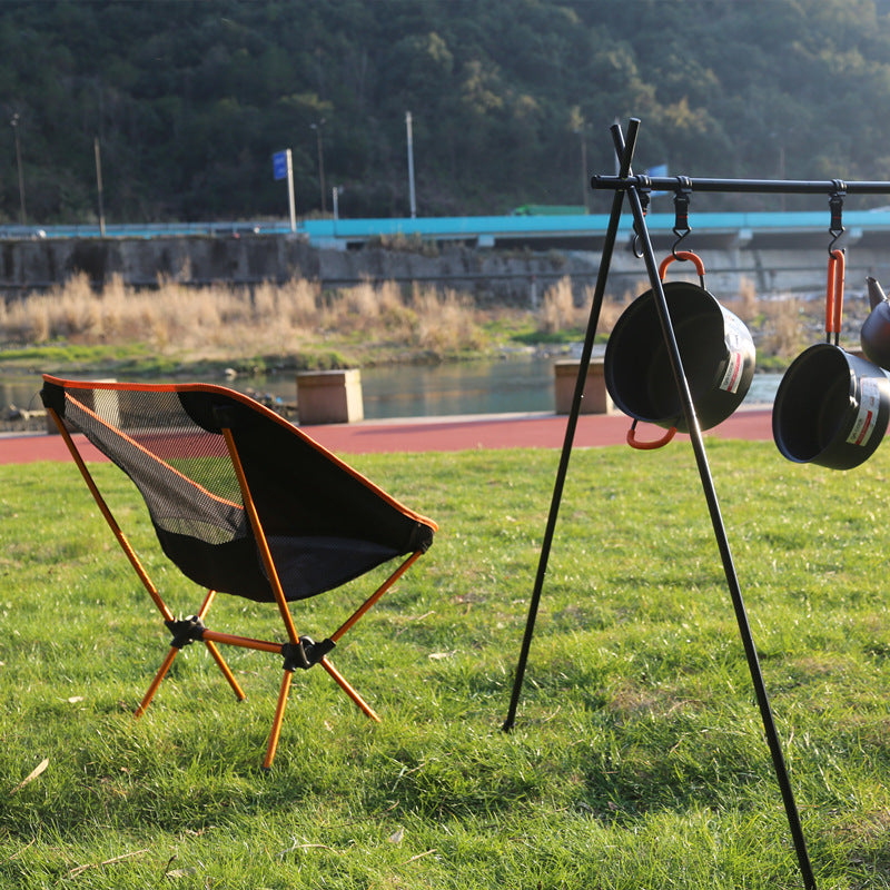 Aluminium Outdoor Foldable Camping Chair with Footrest