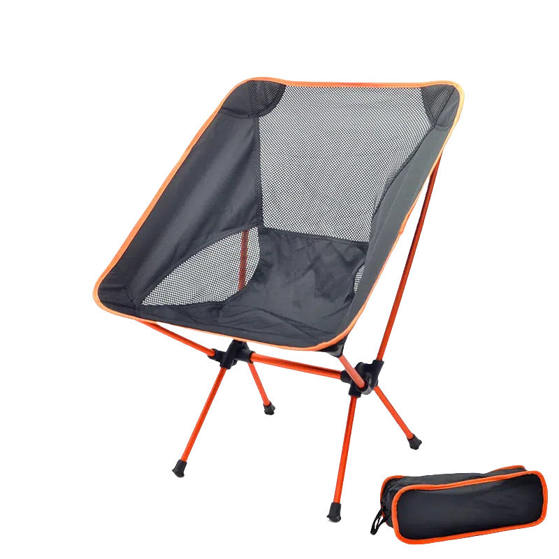 Aluminium Outdoor Foldable Camping Chair with Footrest