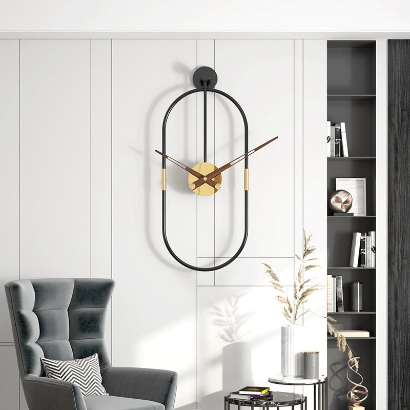 Designer Silent 3D Iron Art Wall Hanging Clock