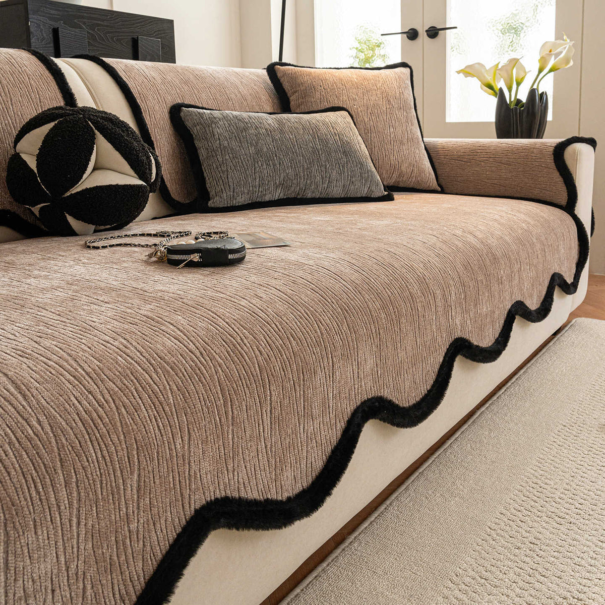 Bohemian Sofa Cushion Couch Cover Living Room