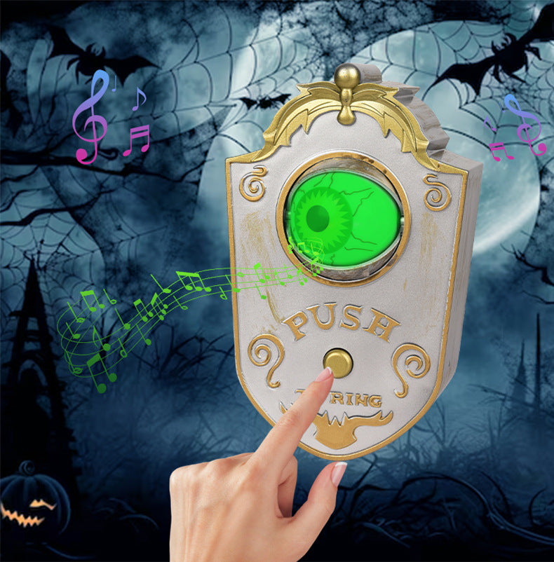 Halloween One-Eyed CCTV Doorbell Haunted House Decoration