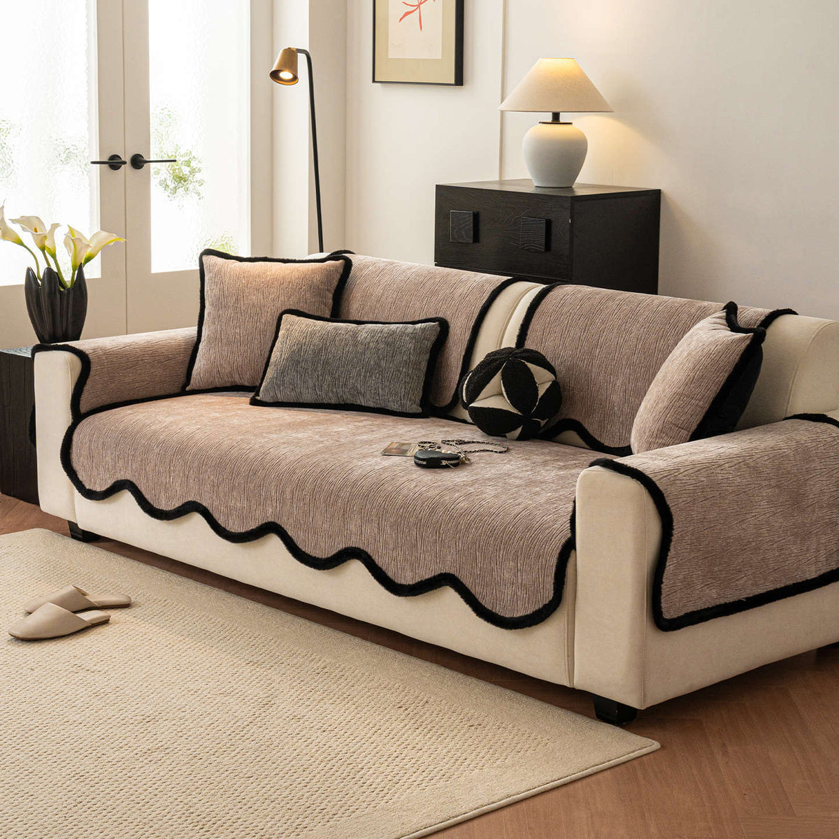 Bohemian Sofa Cushion Couch Cover Living Room