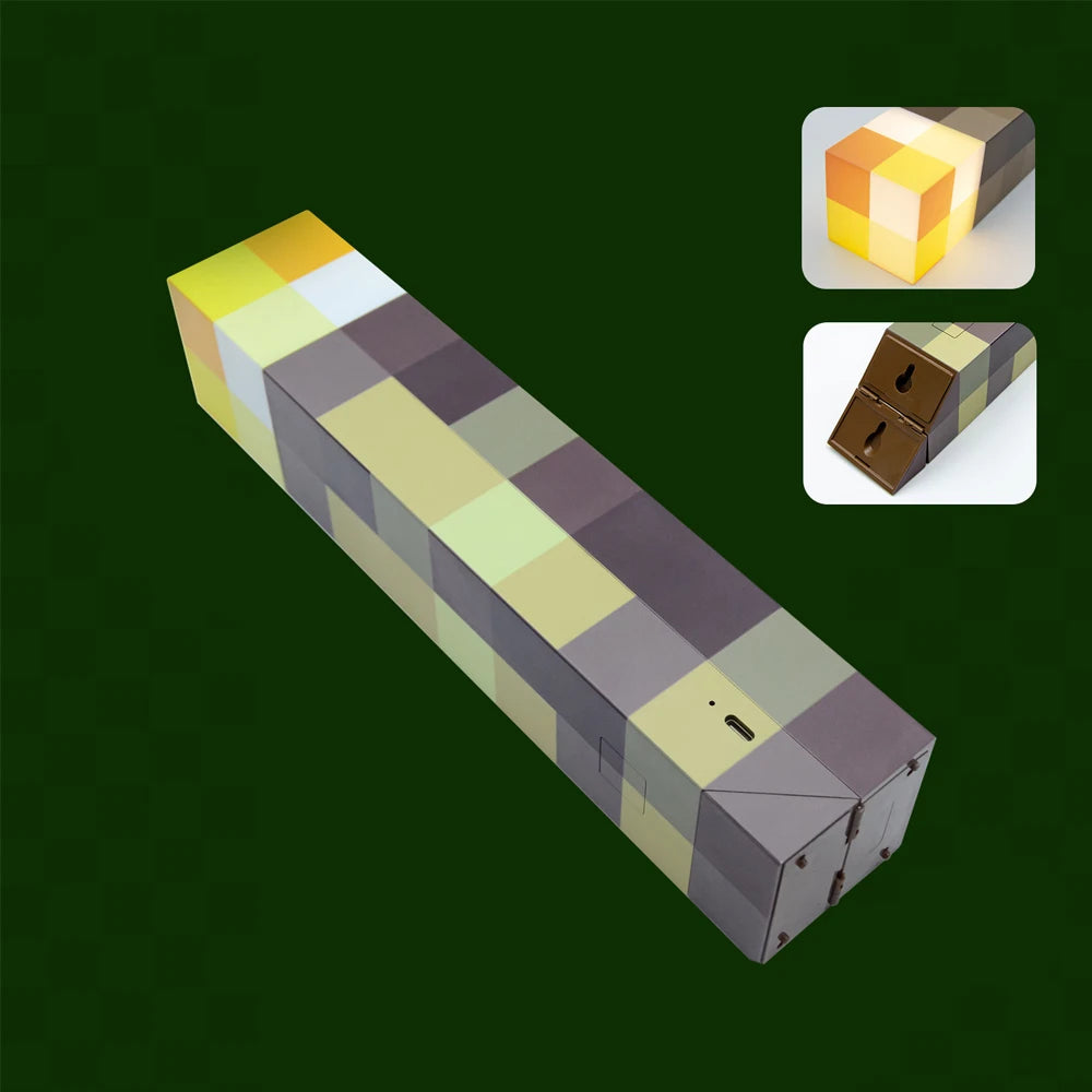 MC Game Torch Light USB Rechargeable LED