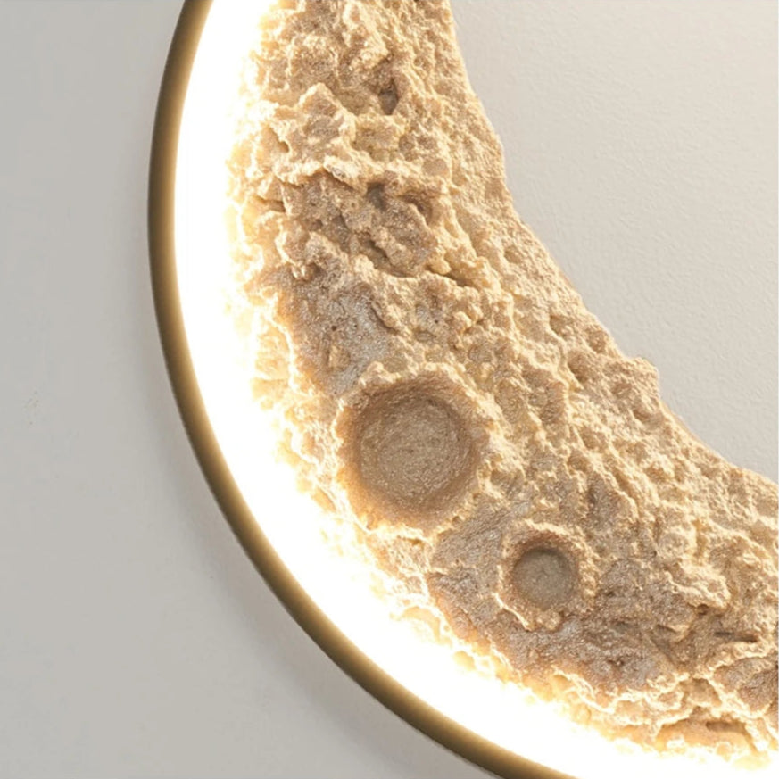 Modern Moonscape LED Wall Mounted Corridor Light