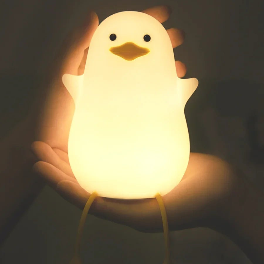 Small Duck Animal Bedside Sleeping Sensor Night Light