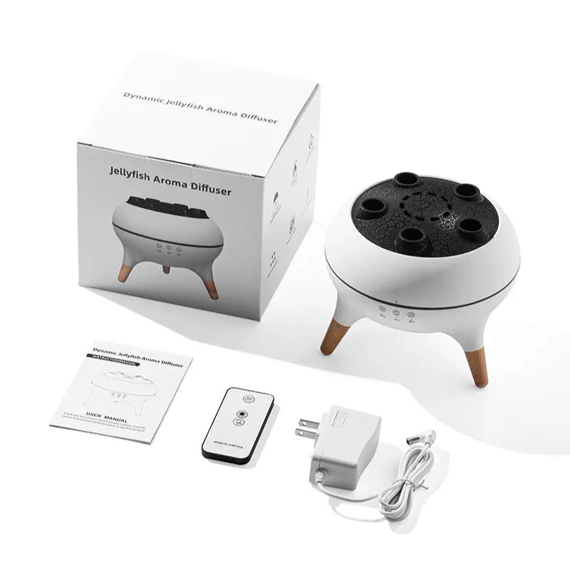 Jellyfish Aromatherapy Air Humidifier Diffuser With Lights