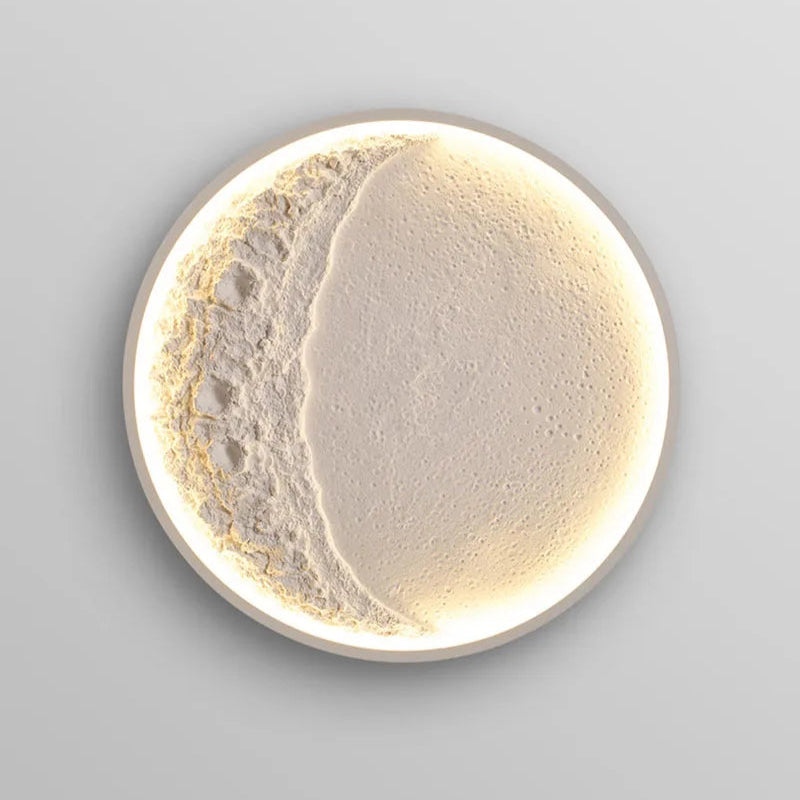 Modern Moonscape LED Wall Mounted Corridor Light
